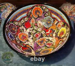 12 Large Ceramic Bowl Salad Pasta Soup Fruit Cereal Serving Bowl