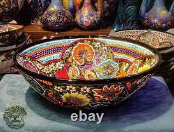 12 Large Ceramic Bowl Salad Pasta Soup Fruit Cereal Serving Bowl