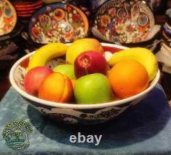 12 Large Ceramic Bowl Salad Pasta Soup Fruit Cereal Serving Bowl