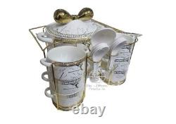 15pc StunningLuxury Ceramic Soup Bowl Set Stew Gravy Pot Ramadan Eid Gift