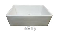 24 Heavy Duty Ceramic Single Bowl Vessel Bathroom Sink 24 x 16