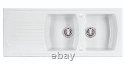 2nd Luna 2 Bowl Ceramic Sink Reversable -ww23002