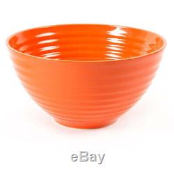 3-Piece Ceramic Tableware Bowl Set Dishwasher and Microwave Safe Home Kitchen