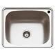 Abey Stainless Steel Sink PR45 RTH Laundry Trough 45L Single BOWL Top Mount TUB