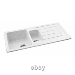 Abode Acton 1.5 bowl Ceramic Sink