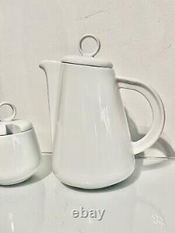 Alessi Bavero Coffee Pot/Teapot & Sugar bowl BAVERO