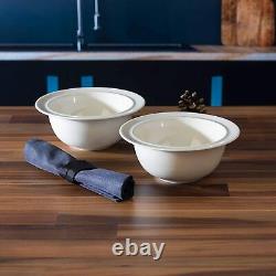 Alessi La Bella Porcelain Cereal, Soup, Dessert Bowls, 16 cm, Sets of 2, 4, 6, 8