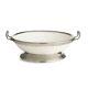 Arte Italica Tuscan Large Footed Bowl with Handles, White P5106