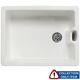 Astini Belfast 100 1.0 Bowl White Ceramic Kitchen Sink