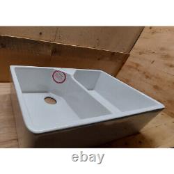 Astini Belfast 800 2.0 Bowl White Ceramic Kitchen Sink