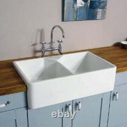 Astini Belfast 800 2.0 Bowl White Ceramic Kitchen Sink Graded Refurbished