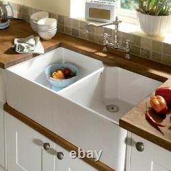 Astracast Sudbury 2.0 Bowl Gloss White Ceramic Kitchen Sink Graded Refurbished