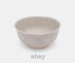 Azmaya Handcrafted Iga Hiradon Japanese Ceramic Bowl Lime Glaze