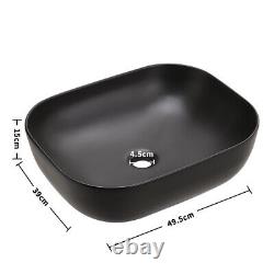 Bathroom Vanity Unit Wash Basin Sink Countertop Sitting Hand Wash Bowl Ceramic