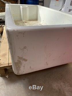 Belfast Bowl White Gloss Ceramic Sink and Legs To Stand