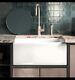Belfast & Butler Classic Shaker 600 1.0 Bowl White Ceramic Kitchen Sink