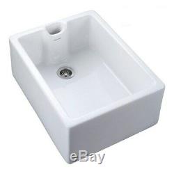 Belfast Sink Bowl White Fire Clay Ceramic 595 x 455mm SNK1022/30