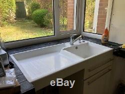 Blanco Kitchen Sink £700 RRP Drainer Bowl Composite Stone Taps Worth £150 RRP