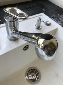 Blanco Kitchen Sink £700 RRP Drainer Bowl Composite Stone Taps Worth £150 RRP