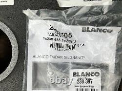 Blanco Taidan 340/160 Two Bowl Sink, Anthracite, L/h, Fittings & Plumbing Inc