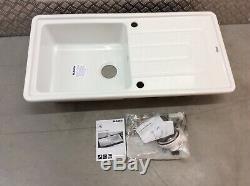 Blanco Tolon Xl6s Single Bowl White Ceramic Inset Sink, Reversable Ref Bl520323