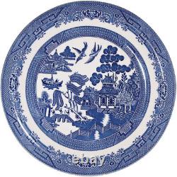 Blue Willow Mint 12-Piece Dinner Set