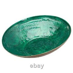Bowl Brass Ceramic Dipped Dish Home Decor Kitchen Aztec Style Gifts Accessories