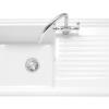 Caple 1 Bowl Ceramic Sink With Drainer