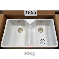 Caple 800 2.0 Bowl White Ceramic Kitchen Sink CHEPSTOW Graded Refurbished