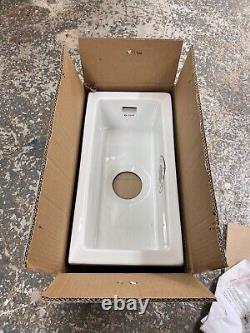 Caple Hampshire 0.5 Bowl Ceramic Kitchen Sink, Inset or Undermount Installation
