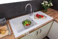 Ceramic Kitchen Sink with Tap