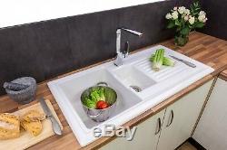 Ceramic Kitchen Sink with Tap