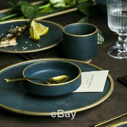 Ceramic Tableware Cutlery Set Family Restaurant Serveware Dishes Plates Bowl Kit