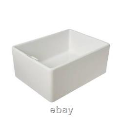 Cooke & Lewis Chadwick Belfast White Rectangular Ceramic Sink Bowl 1334B