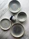 Denby 30 piece full breakfast and dinner set (grey and blue), used for a year