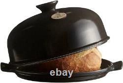 Emile Henry Bread Cloche Charcoal