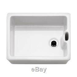 Franke Belfast BAK710 Ceramic 1.0 Bowl Sit On Sink, White 130.0050.116