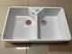 Franke Belfast Double Bowl Ceramic White Kitchen Sink