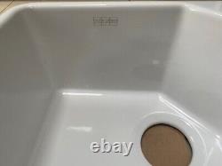 Franke Belfast Double Bowl Ceramic White Kitchen Sink