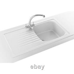 Franke Elba 1.0 Bowl Ceramic White Kitchen Sink ELK611