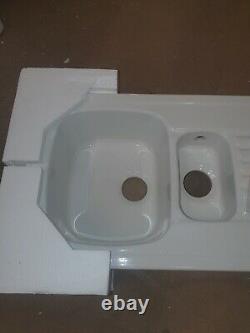 Franke Elba ELK651 1.5 Bowl Ceramic White Kitchen Sink Villeroy & Boch Ceramic