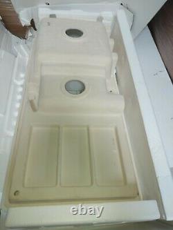 Franke Livorno White Ceramic 1.5 Bowl Kitchen sink
