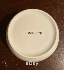 Frontgate Beach Crab Chip And Dip Serving Platter Bowl Set New Without Box