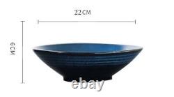 Glazed Ceramic Bowl Dish Plate Tableware Spoon Soup Food Dinnerware Serving Ware