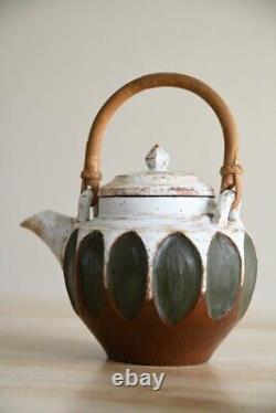 Glazed Earthenware Teapot Jug & Sugar Bowl