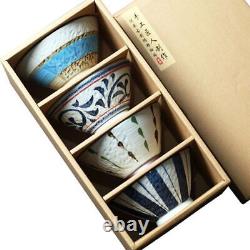 Hand-painted Rice Bowl Ceramic Soup Bowl Practical Gift Birthday Tableware Set