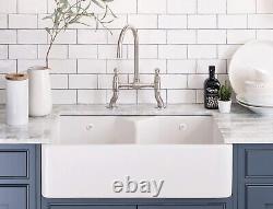 Handmade Fireclay Traditional Belfast Style Sink Pendleton With Overflow
