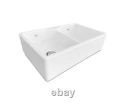 Handmade Fireclay Traditional Belfast Style Sink Pendleton With Overflow