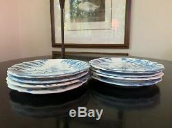 JULISKA Country Estate Blue Dessert/Salad Plates Set of 8