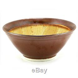 Japanese 12D Ceramic Mortar SURIBACHI Bowl /Made in Japan